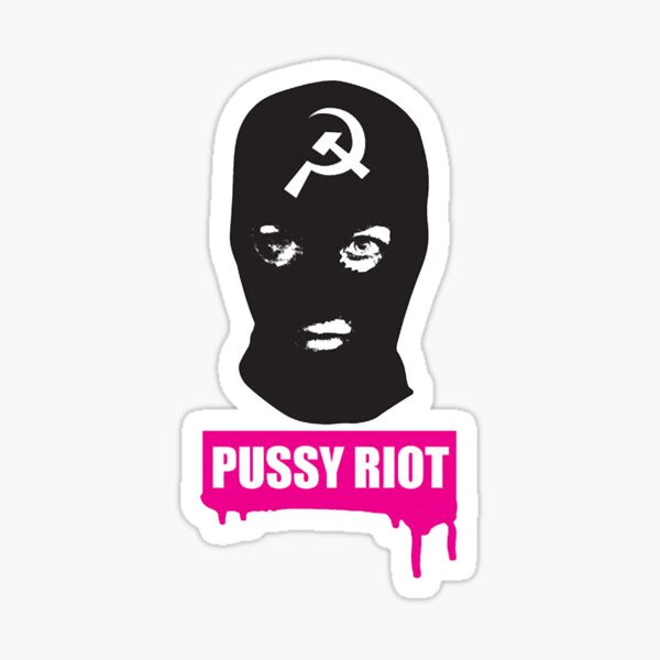 Gifts Idea Pussy Provocative Riot Punk Rock Love You Sticker For Sale