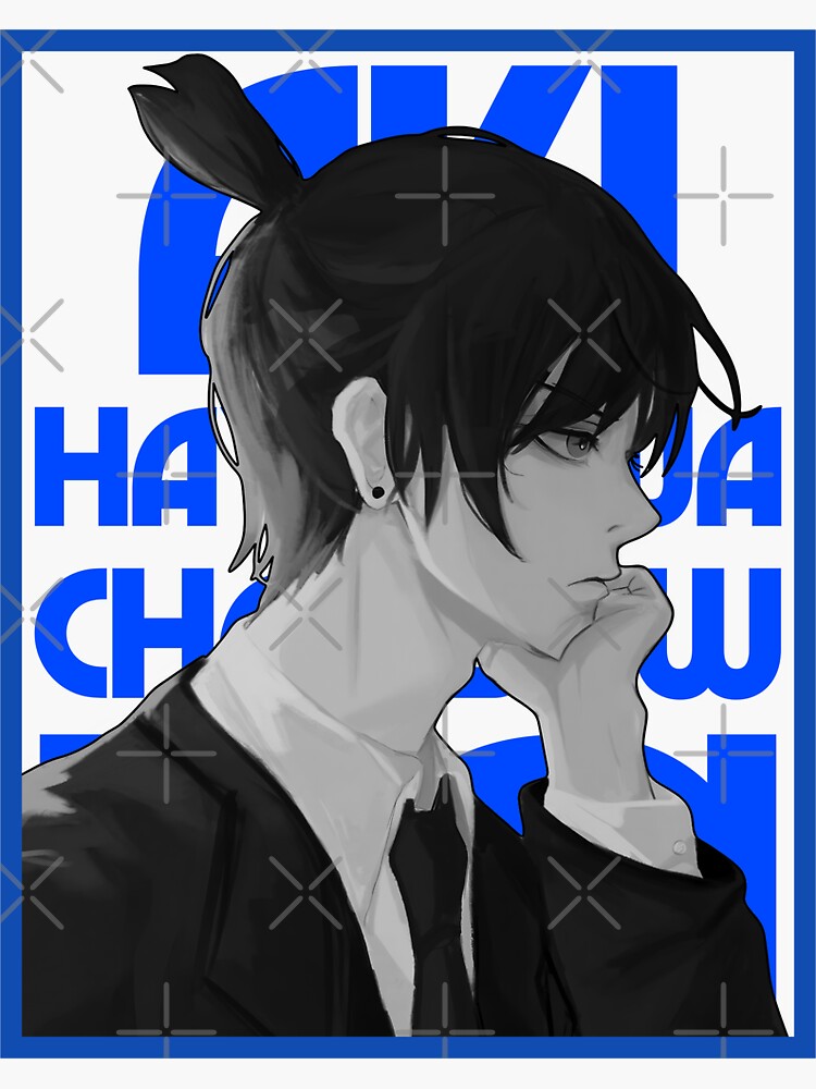 Chainsaw Man Aki Hayakawa Sticker For Sale By Anianichantv Redbubble