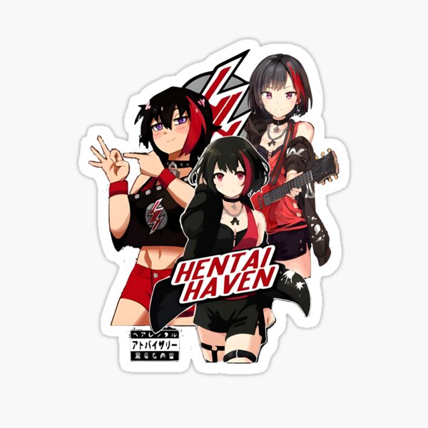 Hentai Havenchan Hentaihaven Anime Girls Sticker For Sale By