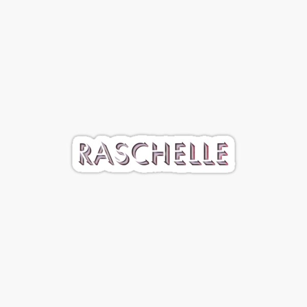 Raschelle Sticker By Melmel9 Redbubble