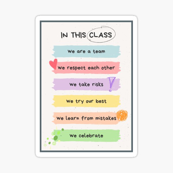 Classroom Decoration Golden Rules Class Rules How We Behave In The