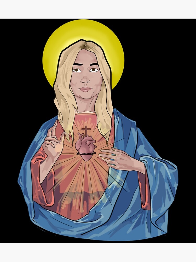 Hayley Kiyoko Lesbian Jesus Sticker Poster For Sale By Jaydoconn