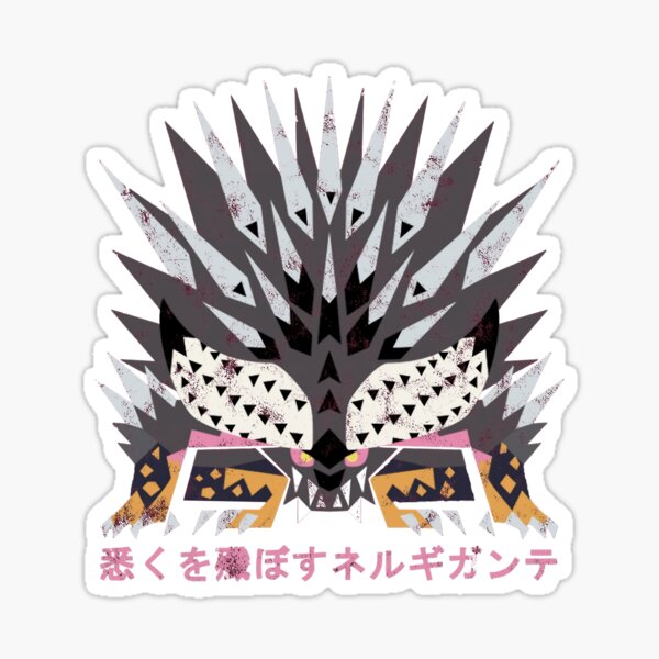 Monster Húntér World Iceborne Ruiner Nergigante Kanji Classic T Design