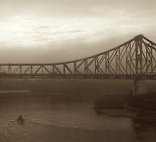Story Bridge on a foggy morning by Daragh Mc Grath