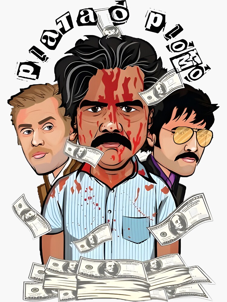 Lettbao Pablo Escobar Sticker For Sale By JustinJambrec Redbubble