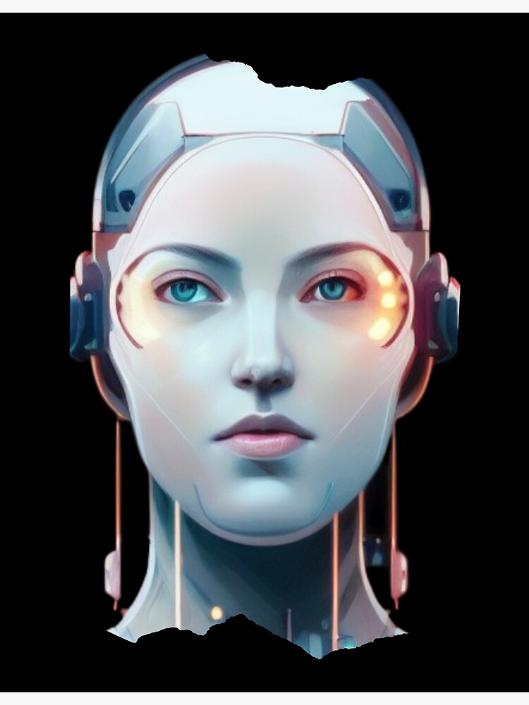 Cyberpunk Vixen Beautiful Sexy Android Robot Edgerunner Inspired Art Print For Sale By