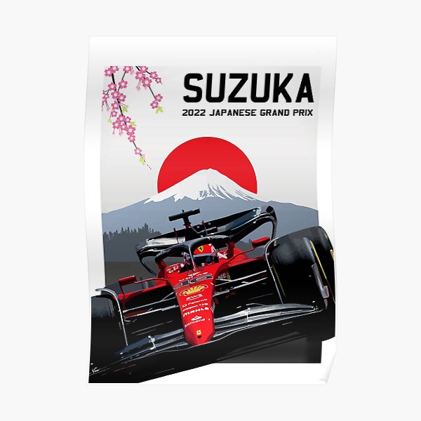 Japanese Grand Prix 2022 Suzuka Poster For Sale By Speedbirddesign