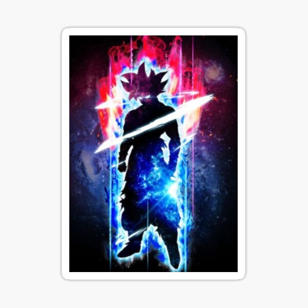 Goku Ultra Instinct Sticker For Sale By Ricardquin Redbubble