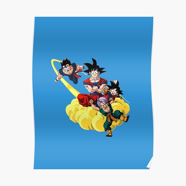 Dragon Ball Goku Poster For Sale By Borhim Art Redbubble