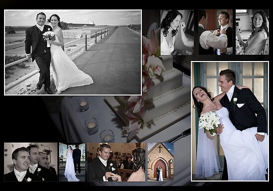 Wedding Collage 1 by Simon Hodgson