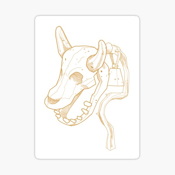 Cow Plant Skeleton Sticker For Sale By Kayelaure Redbubble