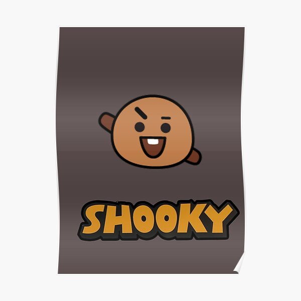 Bts Shooky Suga Poster For Sale By Purport Redbubble