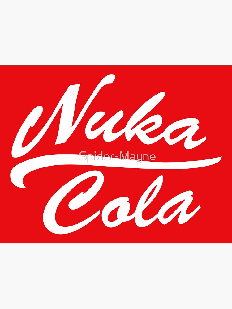 Nuka Cola Fallout Sticker For Sale By Spider Mayne Redbubble