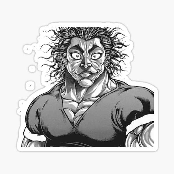 Yujiro Hanma Sticker For Sale By Designskull Redbubble