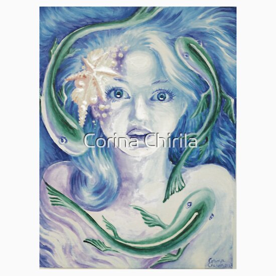 Queen of the sea by Corina Chirila - fc,550x550,white.u1
