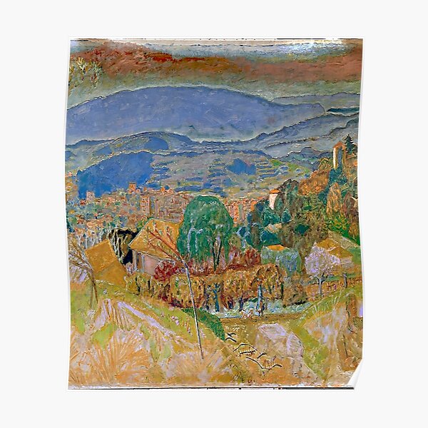 Pierre Bonnard Landscape At Le Cannet 1928 Poster For Sale By