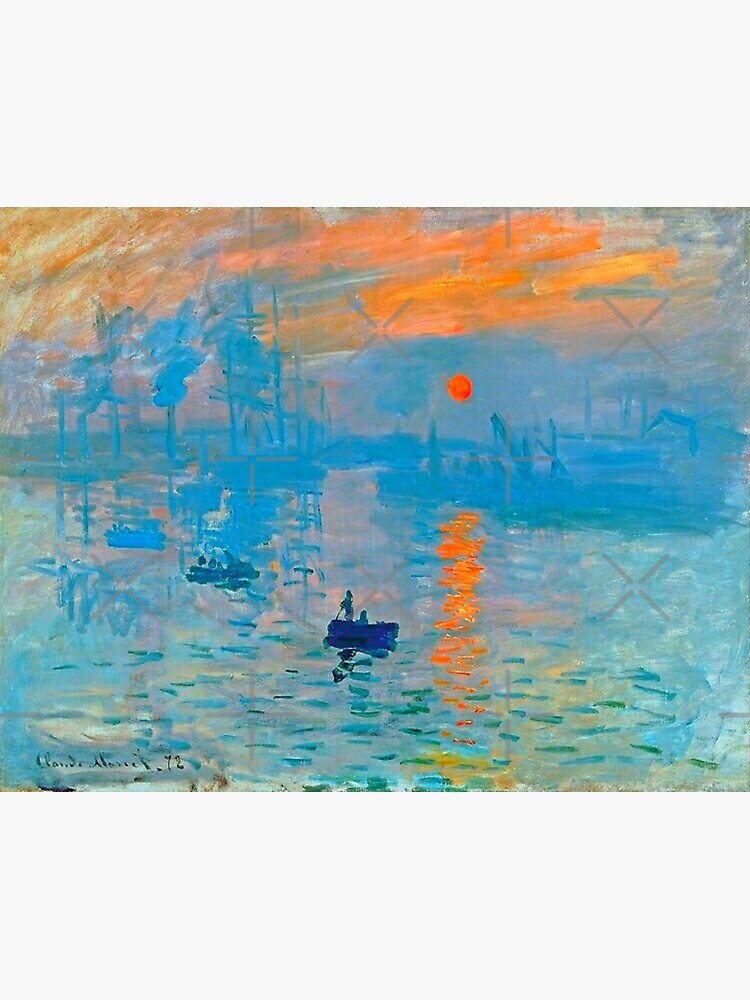 Claude Monet Impression Sunrise 1872 Artwork By Claude Monet