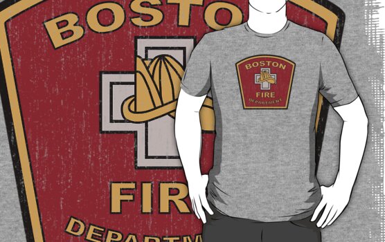 boston fire t shirts