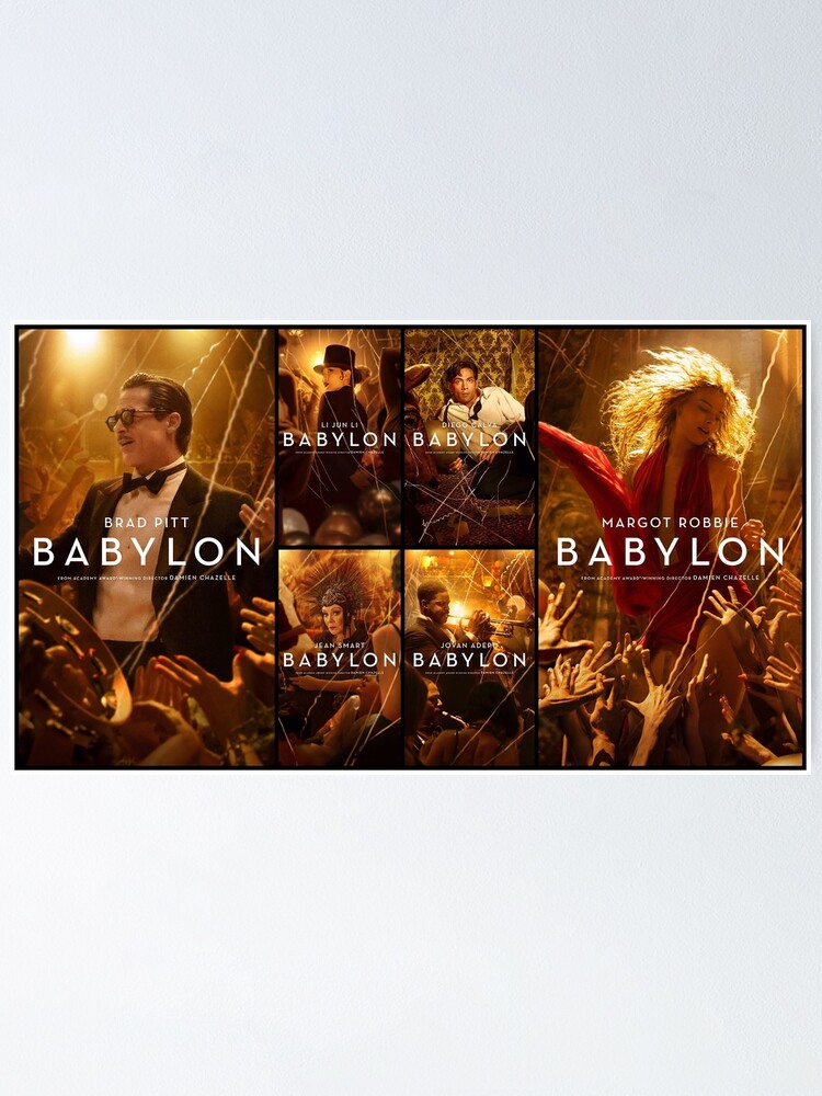 Babylon 2022 All Characters Poster For Sale By HelenAmity Redbubble