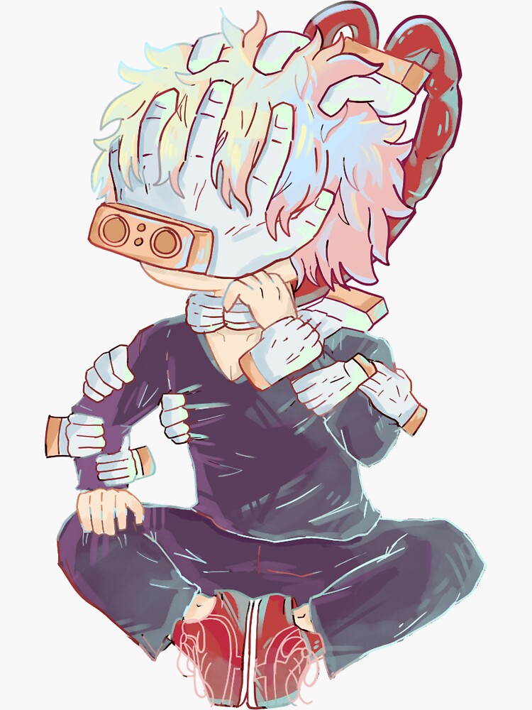 Shigaraki Sticker Sticker For Sale By ArtSharkade Redbubble