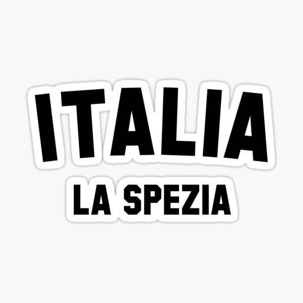 LA SPEZIA Sticker By Eyesblau Redbubble