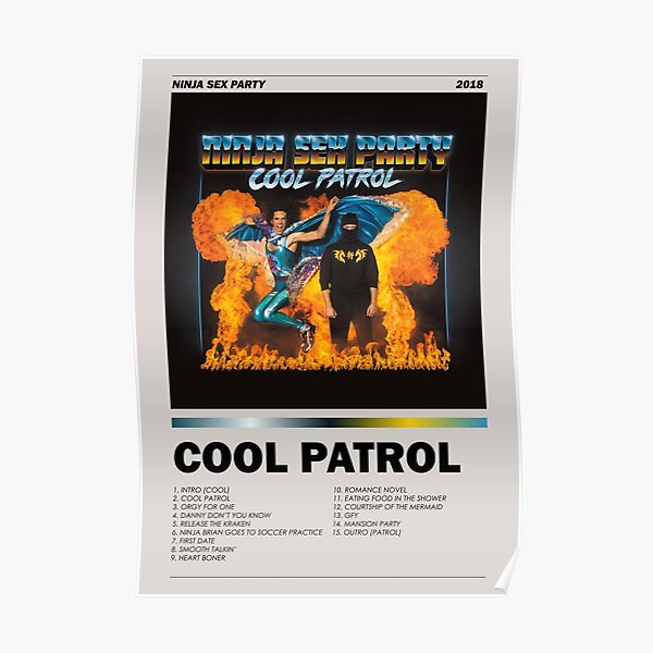 Cool Patrol Ninja Sex Party Album Poster More Poster For Sale