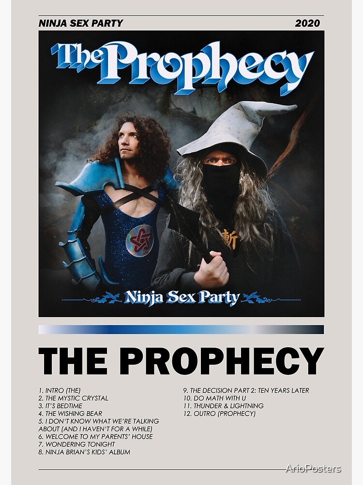 The Prophecy Ninja Sex Party Album Poster More Poster For