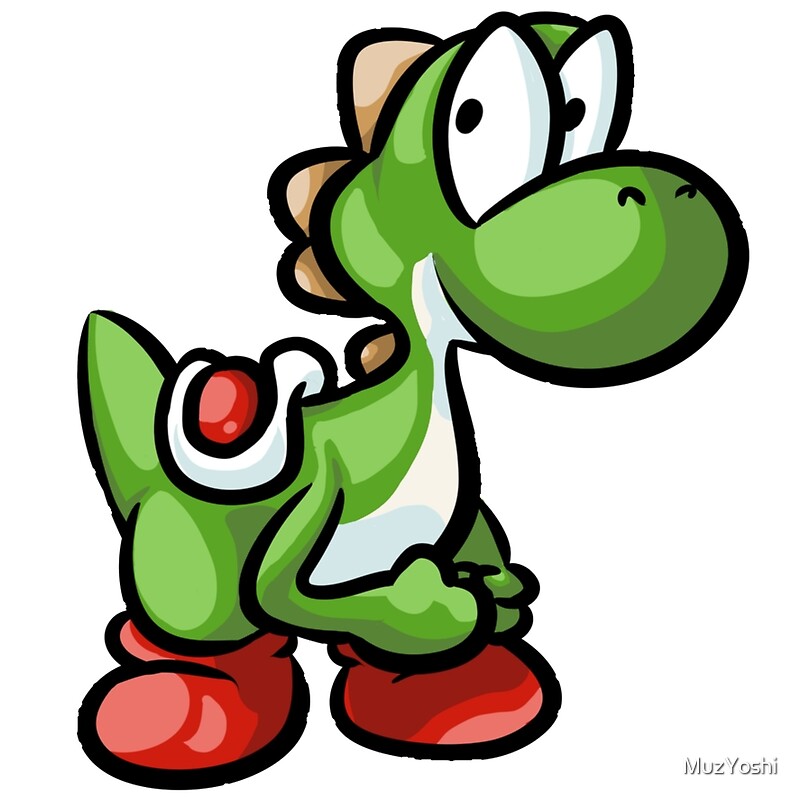 Yoshi Posters By Muzyoshi Redbubble