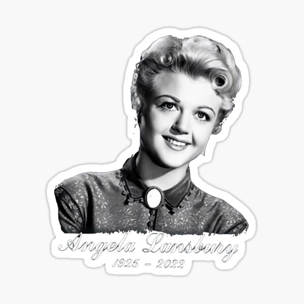 Angela Lansbury A Angela Lansbury Sticker For Sale By Krfana Redbubble