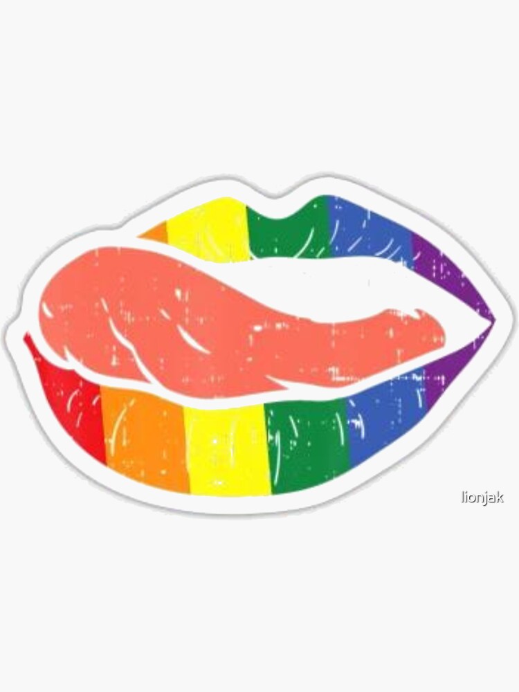 Lipstick Colors Sexy Lips Bite One S Lip Lips Biting Sticker For