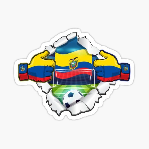 Ecuador Football Fan Soccer Tournament Ecuador Sticker For Sale By