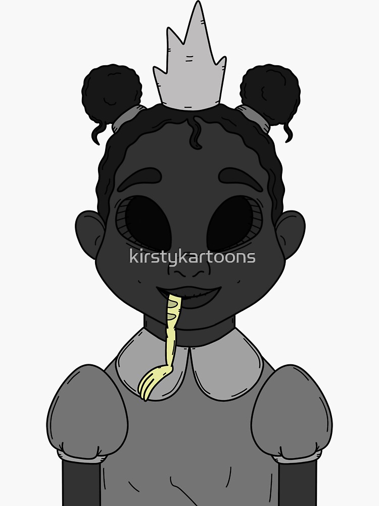 Tiana Sticker For Sale By Kirstykartoons Redbubble