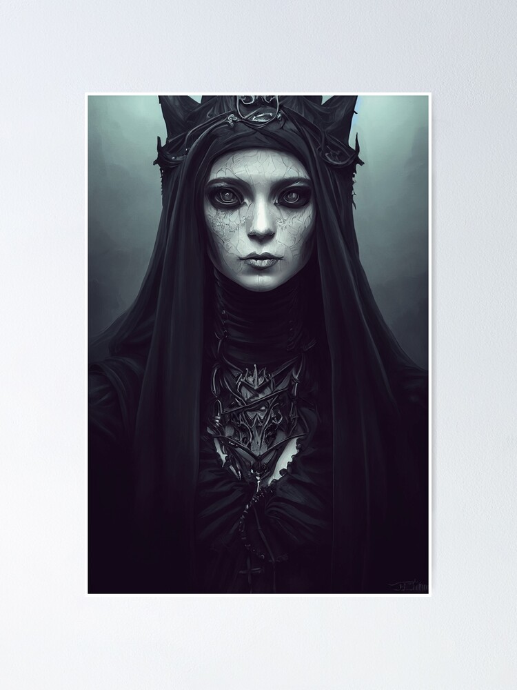 Beautiful Necromancer Gothic Poster For Sale By Breaker160 Redbubble