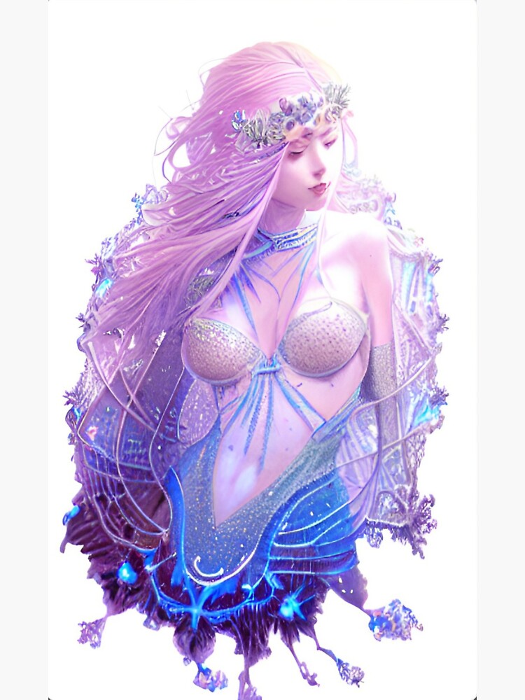 Crystalised Beauty Original Sexy Erotic Ecchi Lingerie Pinup Female