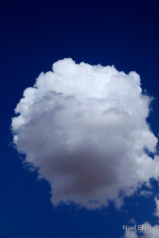 "Cotton Wool Cloud" Framed Prints by Noel Elliot Redbubble