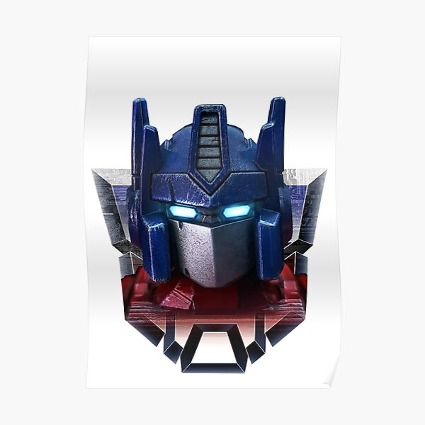 I Am Optimus Prime Poster For Sale By Planetcybertron Redbubble