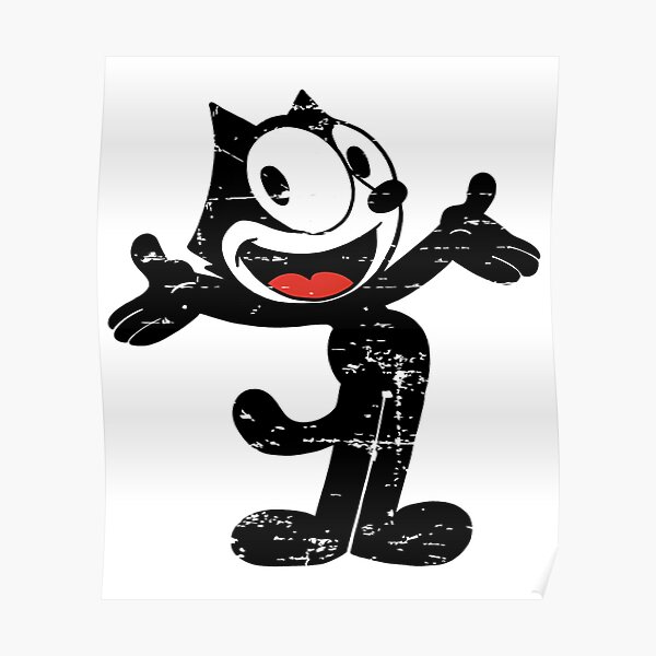 Felix The Cat Poster For Sale By Utknownto Redbubble