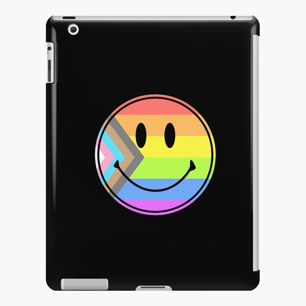 Inclusive Gay Pride Pride S Hippie Retro Smiley Emoji Face Ipad