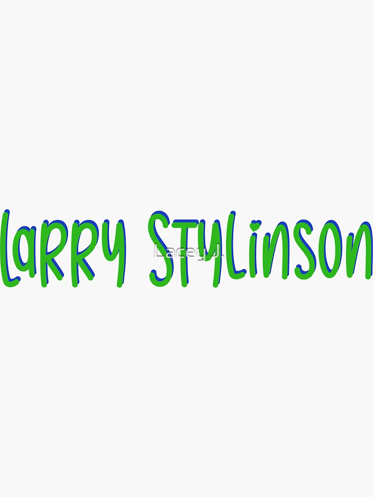 Larry Stylinson Sticker For Sale By Sweetlace Redbubble