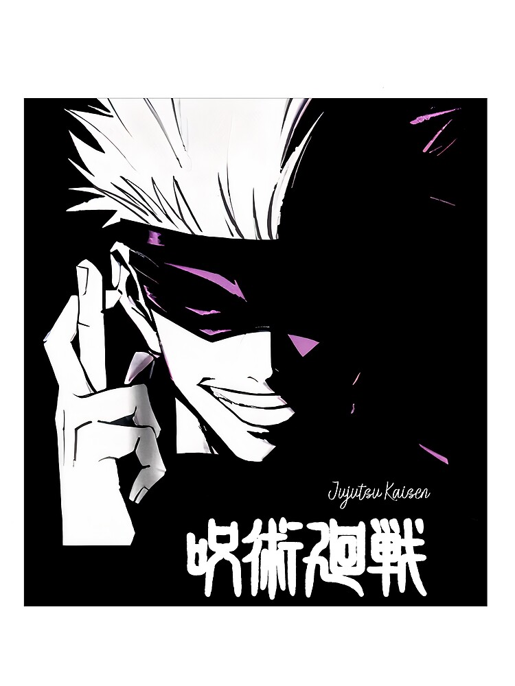 Funny Manga Gojo Saturo Jujutsu Kaisen Japan Poster For Sale By