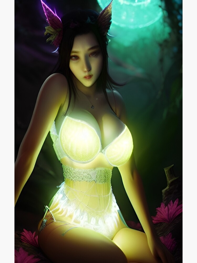 Glowing Asian Chinese Beauty Fantasy Lingerie Original Sexy Erotic