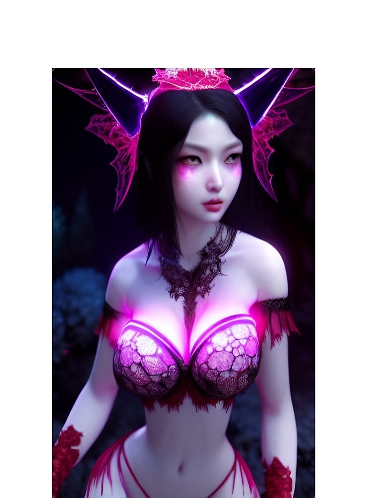 Glowing Asian Chinese Beauty Fantasy Lingerie Original Sexy Erotic