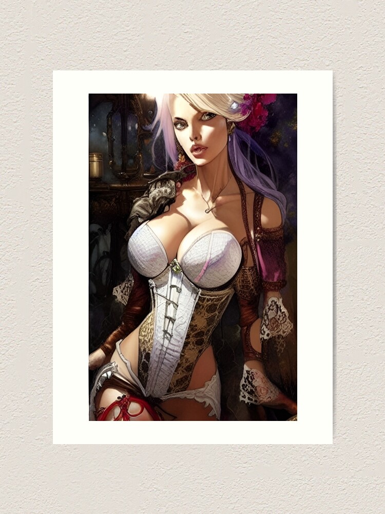 Baroque Beauty Fantasy Lingerie Original Sexy Erotic Ecchi Pinup