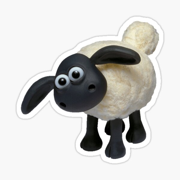 Shaun The Sheep Sticker For Sale By Alice Redbubble