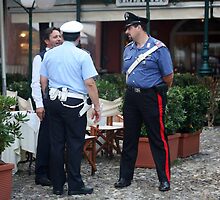 Cops & a Waiter by phil decocco