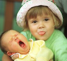 "I know my older sister loves me because she gives me all her old clothes and has to go out and buy new ones" by Duane Hart