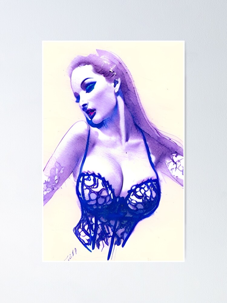 Baroque Goth Fantasy Lingerie Original Sexy Erotic Ecchi Pinup Female