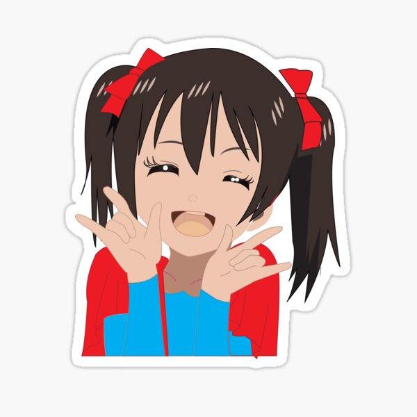 Nico Yazawa Anime Sticker For Sale By Ghadaqueen Redbubble