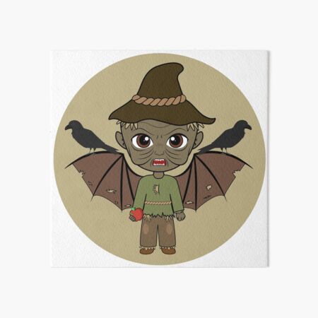 Jeepers Creepers As The Scarecrow From The Wizard Of Oz Art Board