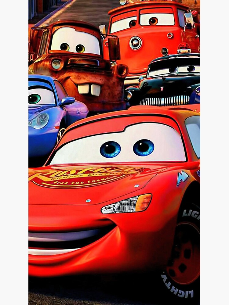 Lightning Mcqueen Cars Movie Sticker For Sale By Meganvalleney